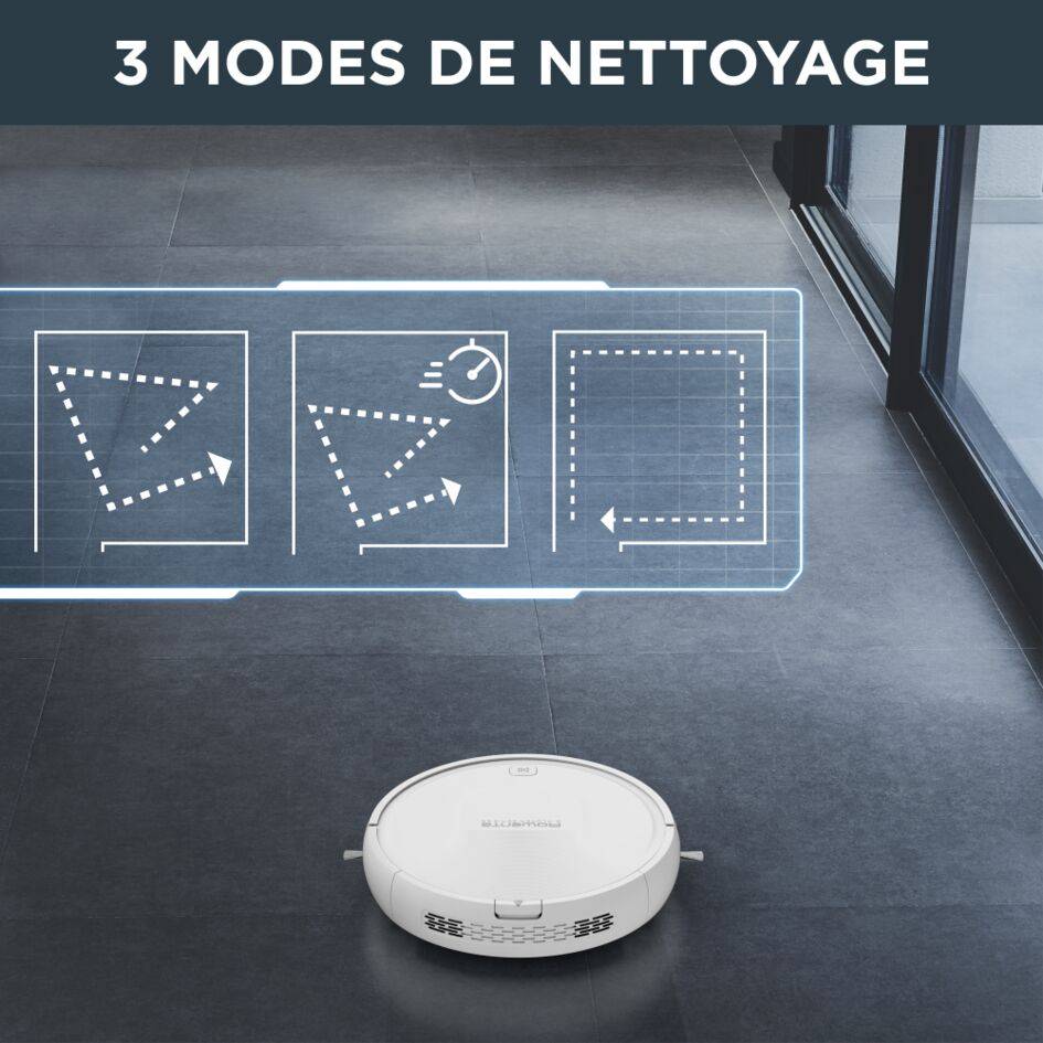 X-Plorer Série 45, Aspirateur robot, Navigation aléatoire, 150min