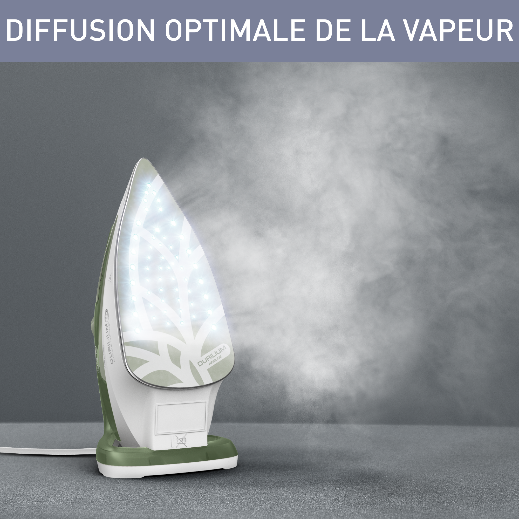 Easygliss ECO, Fer à Repasser Vapeur, 50 g/min, Jusqu'à 30 % d'économie d'énergie, Calor