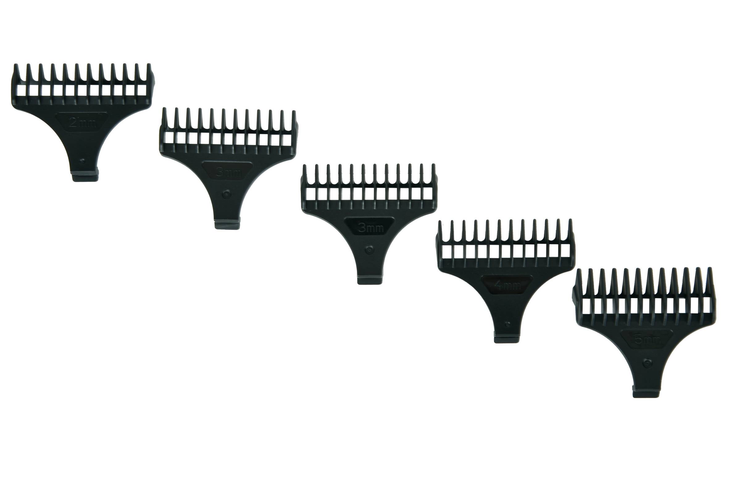 Lot de 5 peignes de 1 à 5mm SS-1810003267