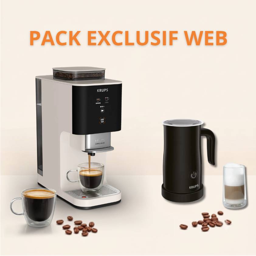 Pack Exclusif Web - Coffee Crush + Mousseur à lait
