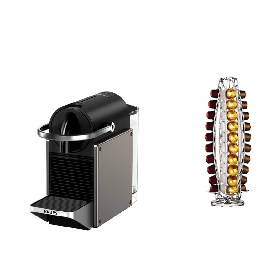 Pack Exclusif Web - Nespresso Pixie Redesign + Porte-capsules