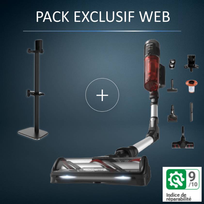 Pack Exclusif Web - Aspirateur balais X-FORCE FLEX 13.60 COMPLET + Station de charge