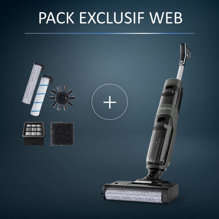 Pack Exclusif Web - Aspirateur laveur X-Clean 4 + Kit accessoire supplémentaire