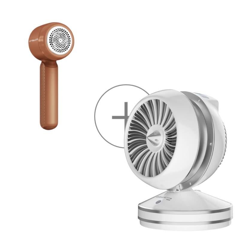 Pack Exclusif Web - Chauffage ventilateur Air Force Intense 2-en-1 + Rase Bouloche