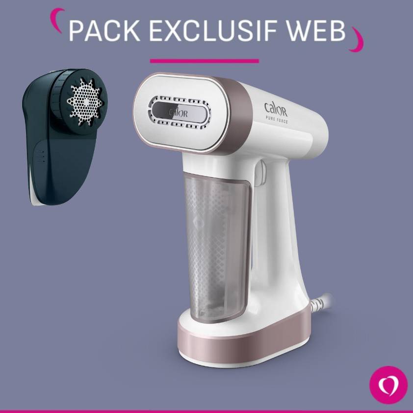 Pack Exclusif Web - Défroisseur Pure Force 2en1 + Rase Bouloche