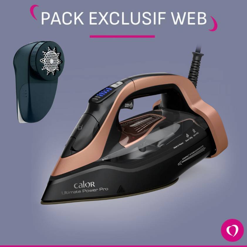 Pack Exclusif Web - Fer Ultimate Power Pro + Rase Bouloche