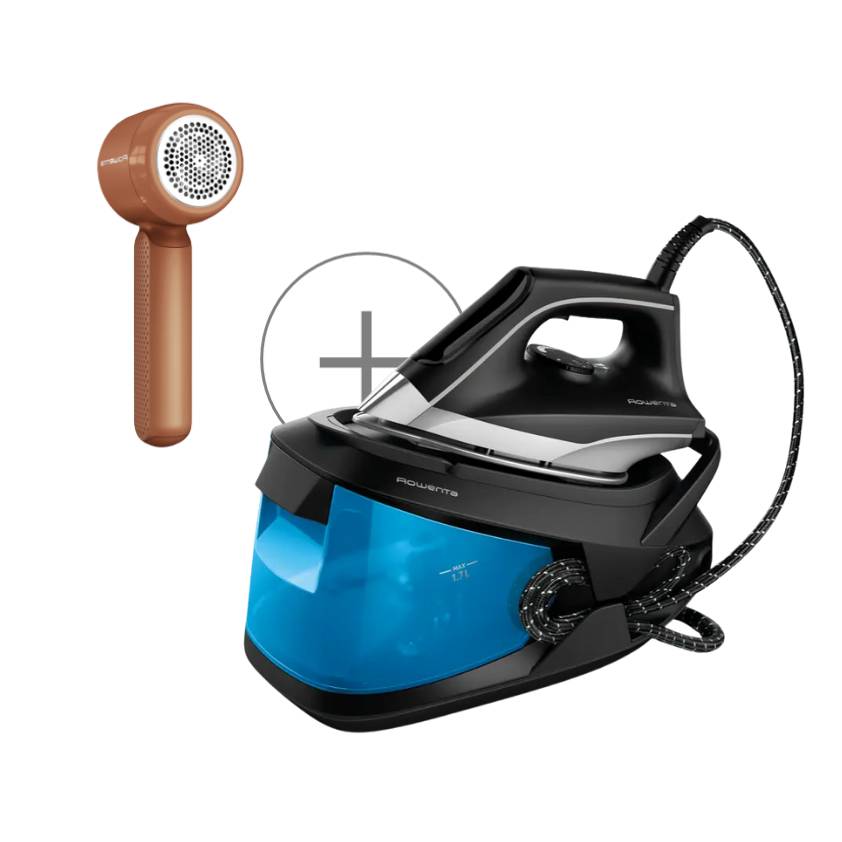 Pack Exclusif Web - Centrale vapeur Turbosteam + Rase Bouloche