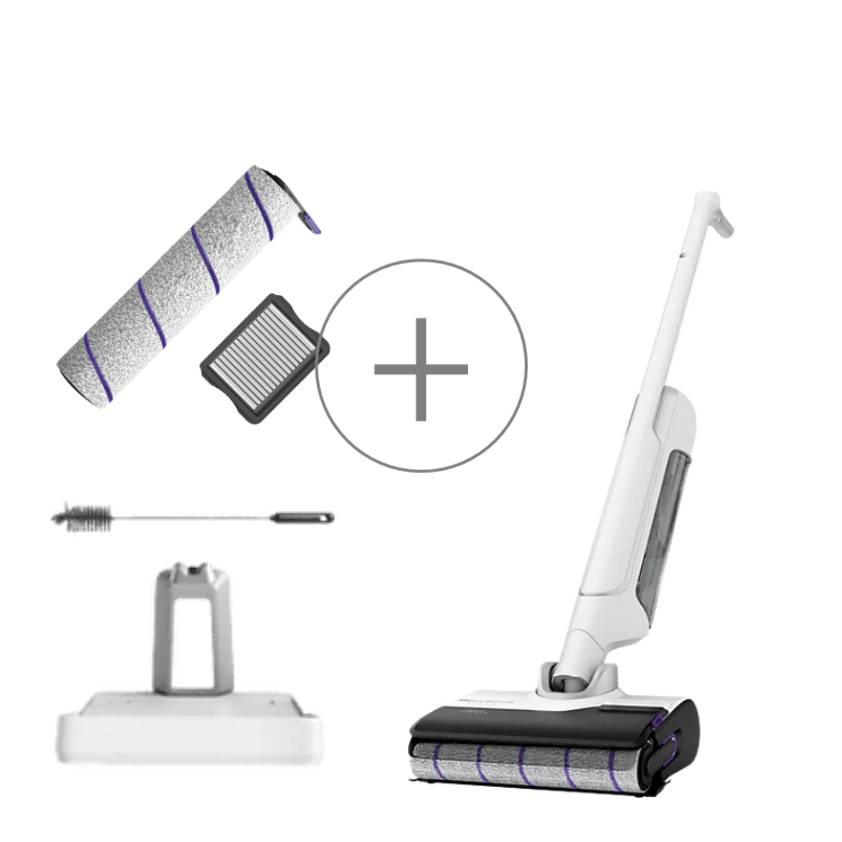 Pack Exclusif Web - Aspirateur balais X-CLEAN 10 + Brosse parquet supplémentaire