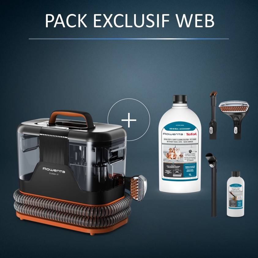Pack Exclusif Web - Clean it +  1l de Détergent animal