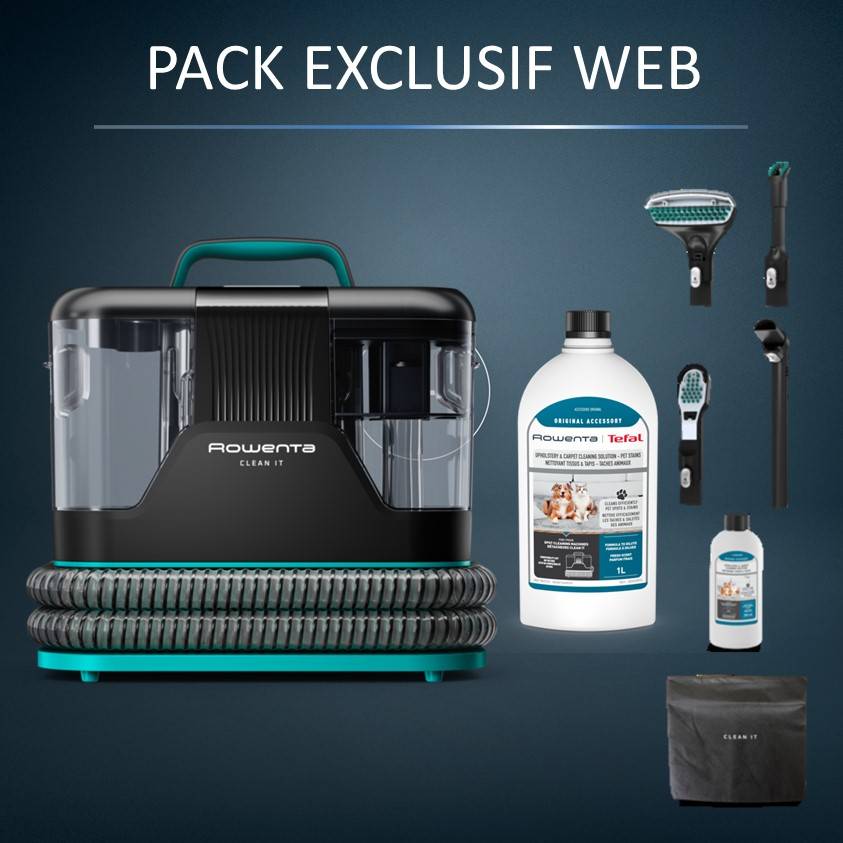 Pack Exclusif Web - Clean it +  1l de Détergent animal