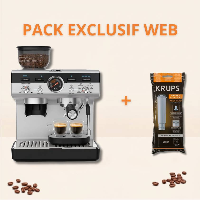 Pack Exclusif Web - Machine espresso manuelle Precision + Cartouche filtrante