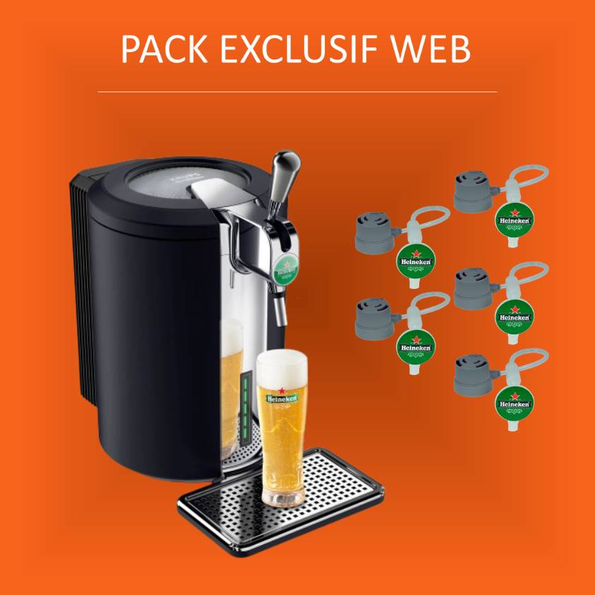 Pack Exclusif Web - Tireuse à Bière + lot de 5 tubes de rechange
