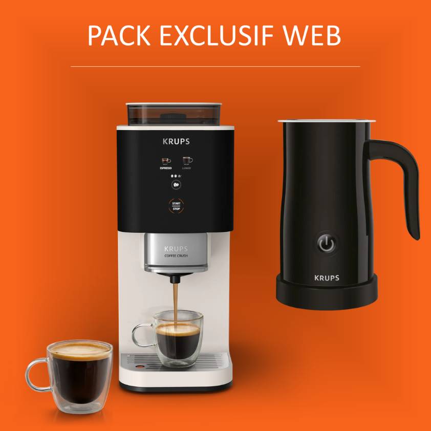 Pack Exclusif Web - Coffee Crush + Mousseur à lait