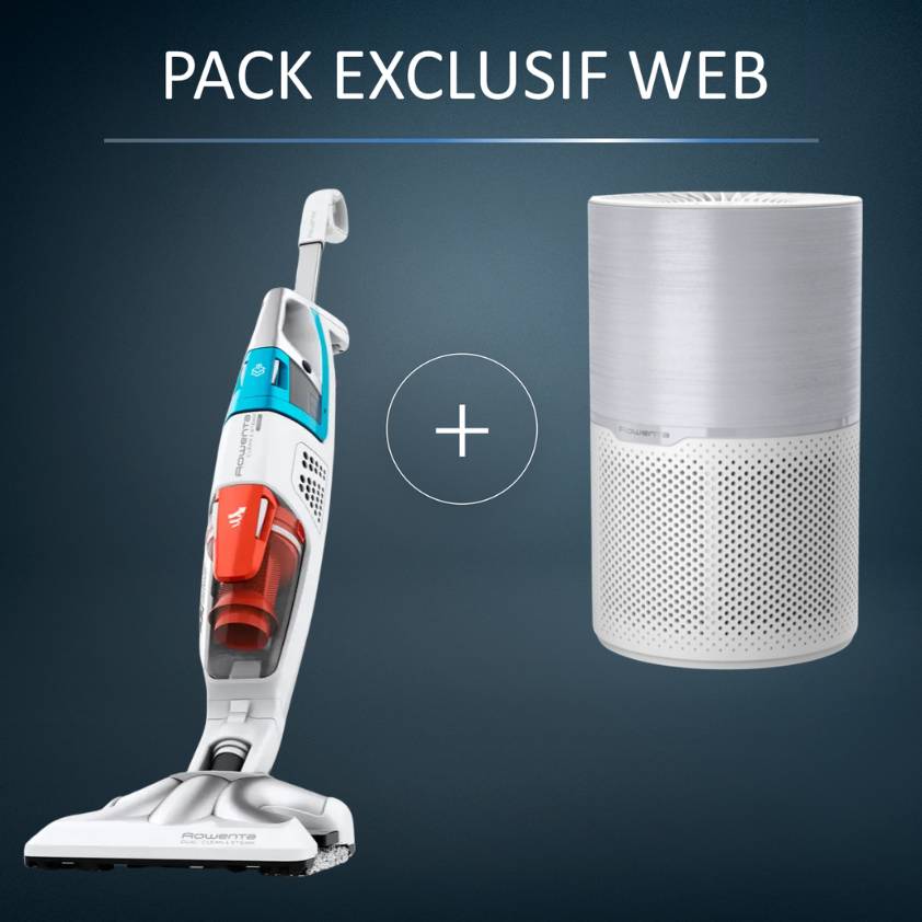 Pack Maison Saine - Nettoyeurs Vapeur + Purificateur d'air Pure Air Compact