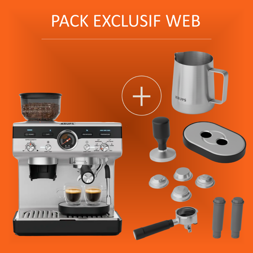 Pack Exclusif Web - Machine espresso manuelle Precision + Cartouche filtrante