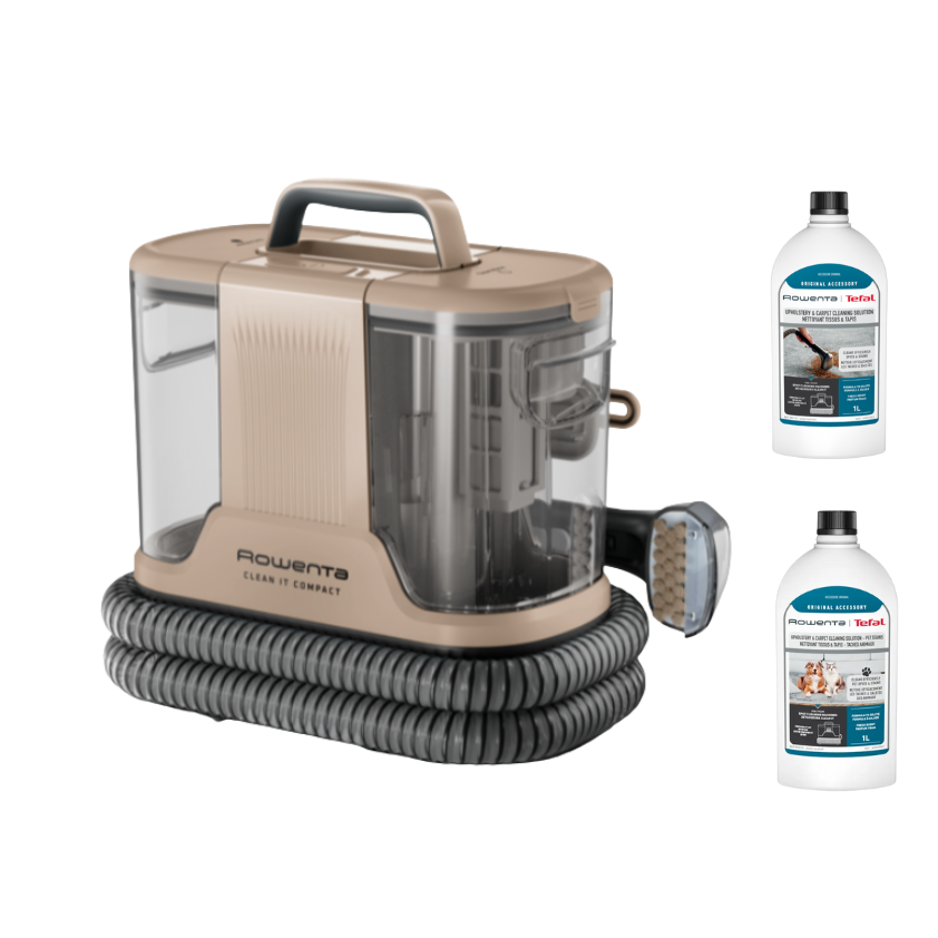 Pack Exclusif Web - Clean it Compact + 1l de détergent animal