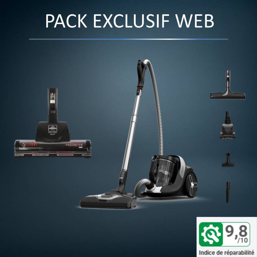 Pack Exclusif Web - Compact Power XXL Animal + Maxi Turbo Brosse