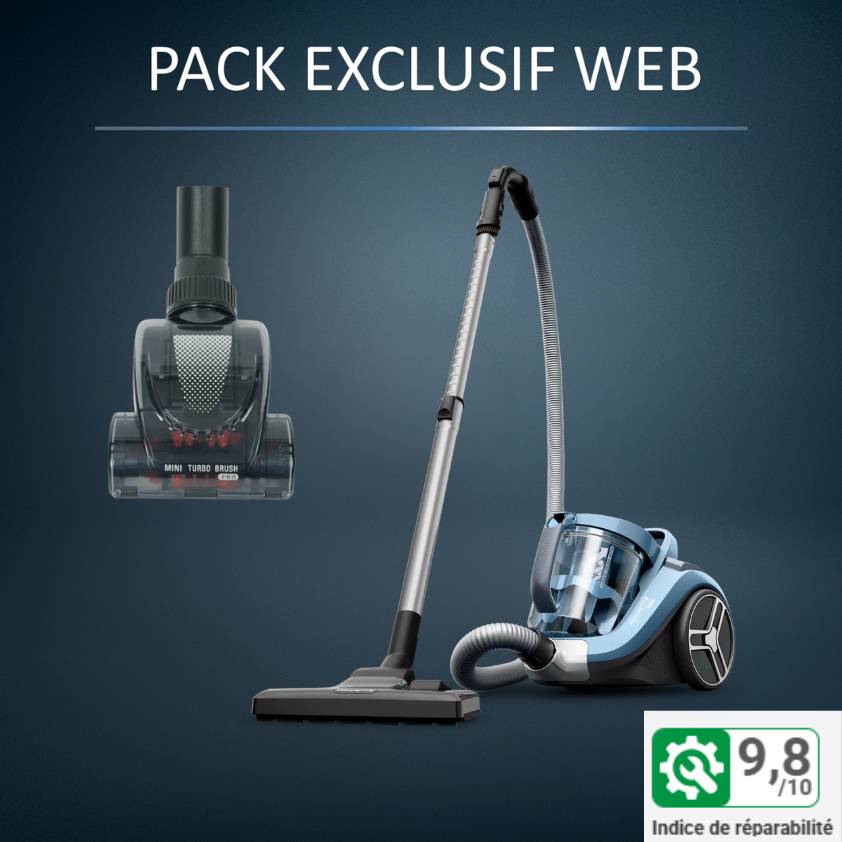 Pack Exclusif Web - Compact Power XXL + Mini Turbo Brosse